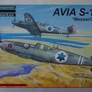 Kovozavody Prostejov, Avia S-199 "Messer/Sakin"-1:72-KPM 0006-Modellflieger-OVP-0416