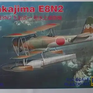 RS Models, Nakajima E8N2-1:72-92225-Modellflieger-Wasserflugzeug-OVP-0411