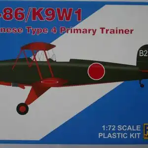 RS Models, Ki-86/K9W1 Japanese Type 4 Primary Trainer-1:72-92226-Modellflieger-OVP-0410