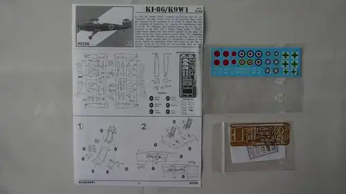 RS Models, Ki-86/K9W1 Japanese Type 4 Primary Trainer-1:72-92226-Modellflieger-OVP-0410