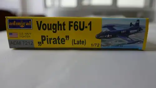 Admiral, Vought F6U-1 "Pirate"(Late)-1:72-ADM 7212-Modellflieger-OVP-0409