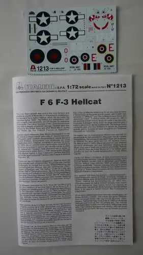 Italeri, F6F-3 Hellcat-1:72-1213-Modellflieger-OVP-0404