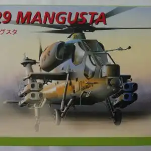 Italeri A-129 Mangusta-1:72-006-Helicopter-Modellflieger-OVP-0398