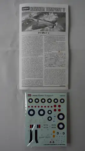 Academy Hawker Tempest V-1:72-1669-Modellflieger-OVP-0384