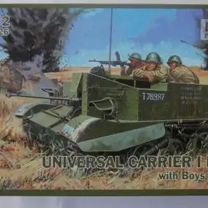 IBG MODELS Universal Carrier I Mk.I with Boys AT rifle-1:72-72026-Bauteile versiegelt-Militärfahrzeug-OVP-0373