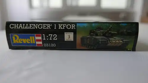 Revell Challenger 1 KFOR-1:72-03120-Militärfahrzeug-OVP-0348