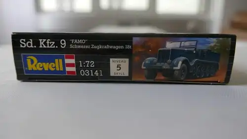 Revell Sd. Kfz.9 "Famo" Zugkraftwagen 18t-1:72-03141-Militärfahrzeug-OVP-0346