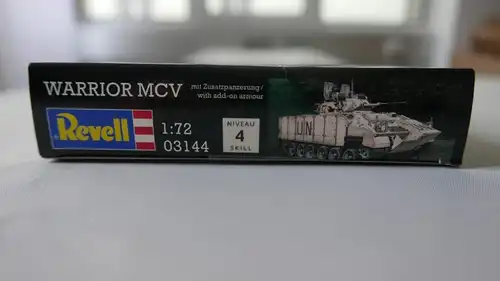 Revell Warrior MCV mit Zusatzpanzerung-1:72-03144-Militärfahrzeug-OVP-0341