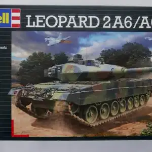 Revell Leopard 2A6/A6M-1:72-03180-Militärfahrzeug-OVP-0339