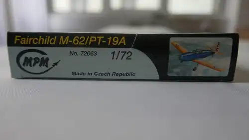 MPM Fairchild M-62/PT-19A-1:72-72063-Modellflieger-OVP-0322