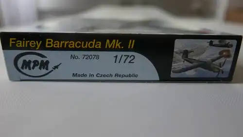 MPM Fairey Barracuda Mk. II-1:72-72078-Modellflieger-OVP-0317