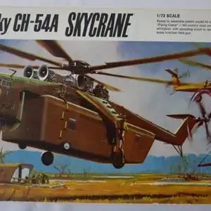 Revell Sikorsky CH-54A Skycrane-1:72-H258-Modellflieger-Rarität-OVP-0244