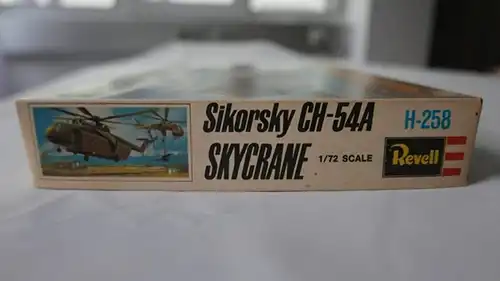 Revell Sikorsky CH-54A Skycrane-1:72-H258-Modellflieger-Rarität-OVP-0244