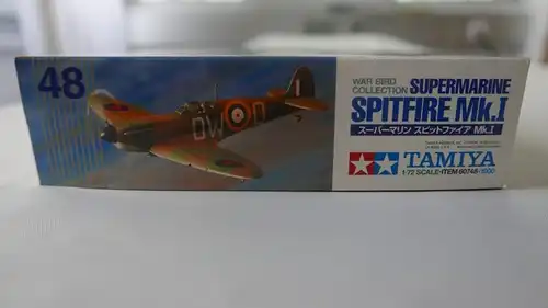 Tamiya Supermarine Spitfire Mk.I-1:72-60748-Modellflieger-OVP-0295