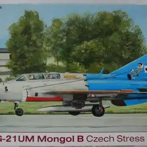 KOPRO MiG-21 UM Mongol B Czech Stress Team-1:72-74154-Modellflieger-OVP-0290