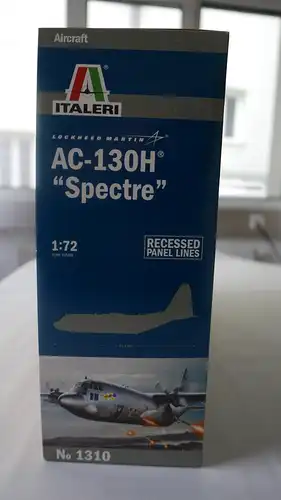 Italeri Lockheed Martin AC-130H "Spectre"-1:72-1310-Modellflieger-OVP-0285