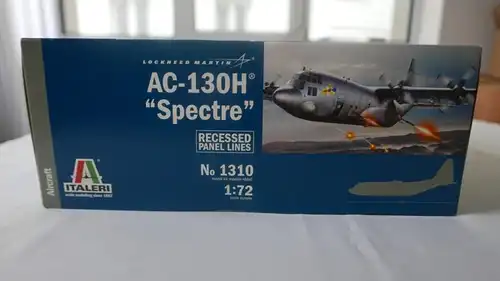 Italeri Lockheed Martin AC-130H "Spectre"-1:72-1310-Modellflieger-OVP-0285