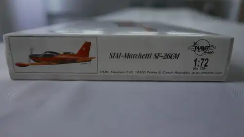 Planet models Siai-Marchetti SF-260M-1:72-198-Bauteil versiegelt-Modellflieger-OVP-0283