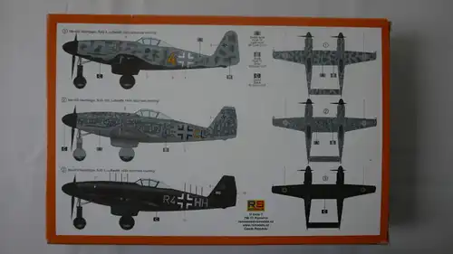 RS Models Me-609 "Nachtjäger"-1:72-92198-Modellflieger-OVP-0276