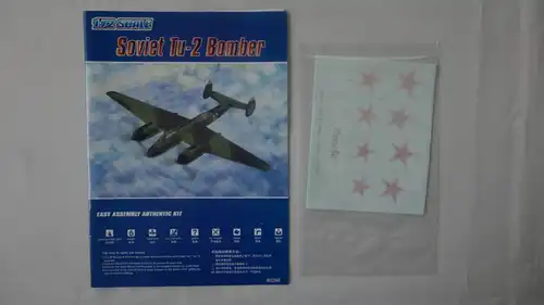 Hobby Boss Soviet Tu-2 Bomber-1:72-80298-Modellflieger-OVP-0274