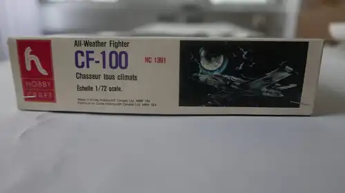 Hobby Craft All-Weather Fighter CF-100-1:72-HC 1391-Modellflieger-OVP-0272