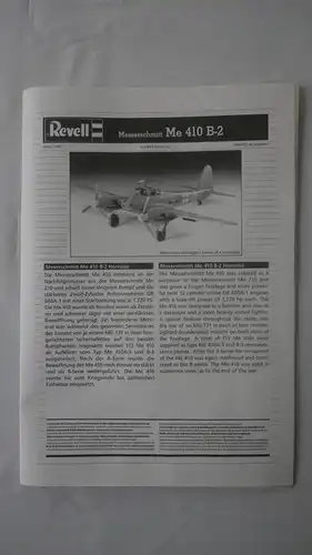 Revell Me 410 B-2 Hornisse-1:48-04533-Modellflieger-OVP-0268