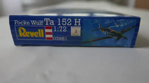 Revell Focke Wulf Ta 152 H-1:72-03981-Modellflieger-OVP-0265
