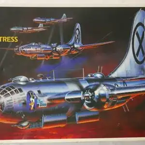 Academy Boeing B-29A Super-Fortress-1:72-2111-Bauteile versiegelt-Modellflieger-OVP-0254