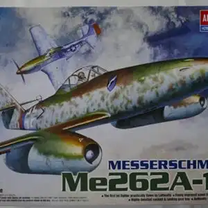 Academy Messerschmitt Me262A-1a-1:72-12410-Bauteile versiegelt-Modellflieger-OVP-0250