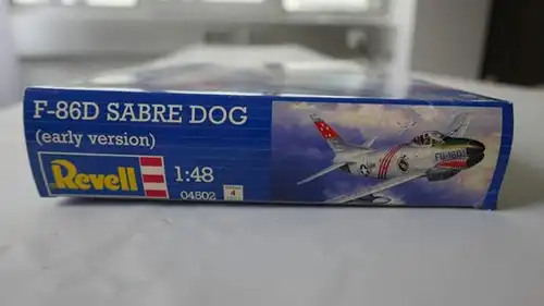 Revell F-86D Sabre Dog (early version)-1:48-04502-Modellflieger-OVP-0233