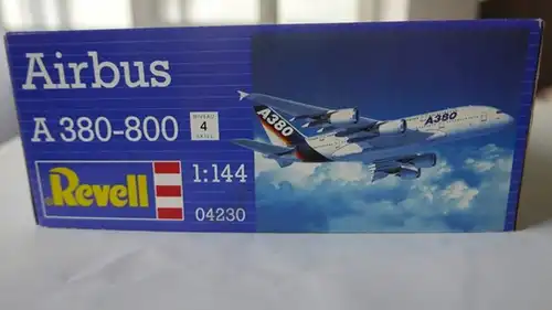 Revell Airbus A 380-800-1:144-04230-Modellflieger-OVP-0230