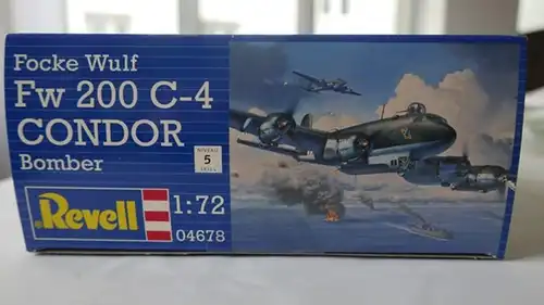 Revell Focke Wulf Fw 200 C-4 Condor Bomber-1:72-04678-Modellflieger-OVP-0228