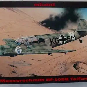 Eduard Messerschmitt Bf-108B Taifun-1:48-8052-Modellflieger-OVP-0202