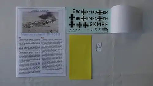 Eduard Messerschmitt Bf-108B Taifun-1:48-8052-Modellflieger-OVP-0202