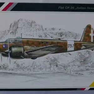 Special Hobby Fiat CR 25 "Italian Heavy Fighter"-1:72-Bauteile versiegelt-SH72036-Modellflieger-OVP-0200