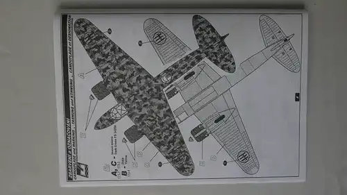 Special Hobby Fiat CR 25 "Italian Heavy Fighter"-1:72-Bauteile versiegelt-SH72036-Modellflieger-OVP-0200