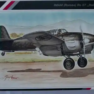 Special Hobby IMAM (Romeo) Ro 57 "Italien Fighter"-1:72- SH72082-Modllflieger-OVP-0195