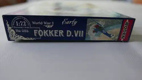 Roden Fokker D.VII-1:72-025-Modellflieger-OVP-0189