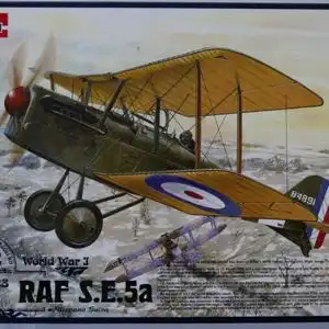 Roden RAF S.E.5a-1:72-023-Modellflieger-Bauteile versiegelt-OVP-0187