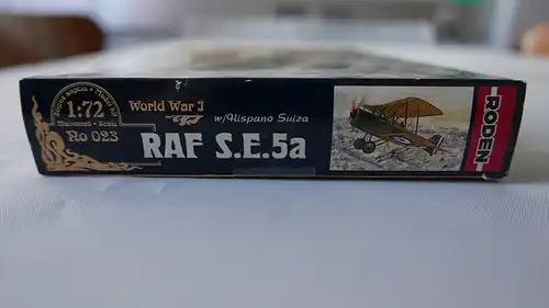 Roden RAF S.E.5a-1:72-023-Modellflieger-Bauteile versiegelt-OVP-0187