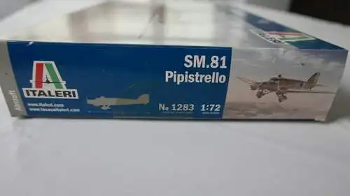 Italeri SM.81 Pipistrello-1:72-1283-Modellflieger-OVP-0159