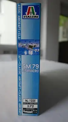 Italeri SM 79 Sparviero-1:72-1225-Modellflieger-OVP-0150