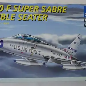 Italeri F-100 F Super Sabre Double Seater-1:72-003-Modellflieger-OVP-0146