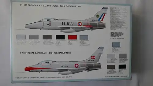 Italeri F-100 F Super Sabre Double Seater-1:72-003-Modellflieger-OVP-0146