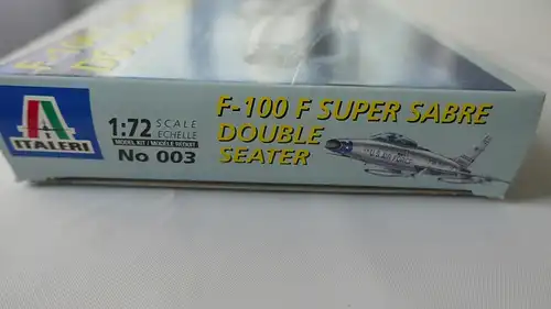 Italeri F-100 F Super Sabre Double Seater-1:72-003-Modellflieger-OVP-0146