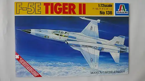 Italeri F-5 E Swiss Tiger (OVP) und F-5E Tiger II-1:72-Modellflieger-0144