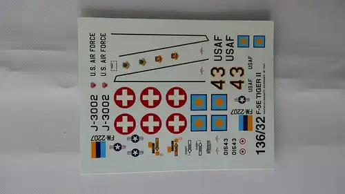 Italeri F-5 E Swiss Tiger (OVP) und F-5E Tiger II-1:72-Modellflieger-0144