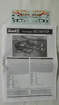 Revell Eurocopter EC 145 VIP-1:72-04422-Modellflieger-OVP-0126