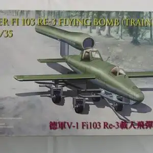 Bronco V-1 Fieseler FI 103 Re-3 Flying Bomb (Trainer)-1:35-CB35060-Modellflieger-OVP-0118