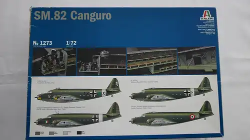 Italeri SM.82 Canguro-1:72-1273-Modellflieger-OVP-0102